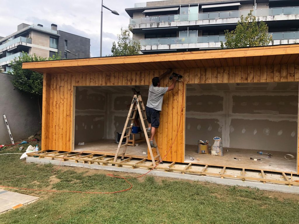 Construir caseta de madera